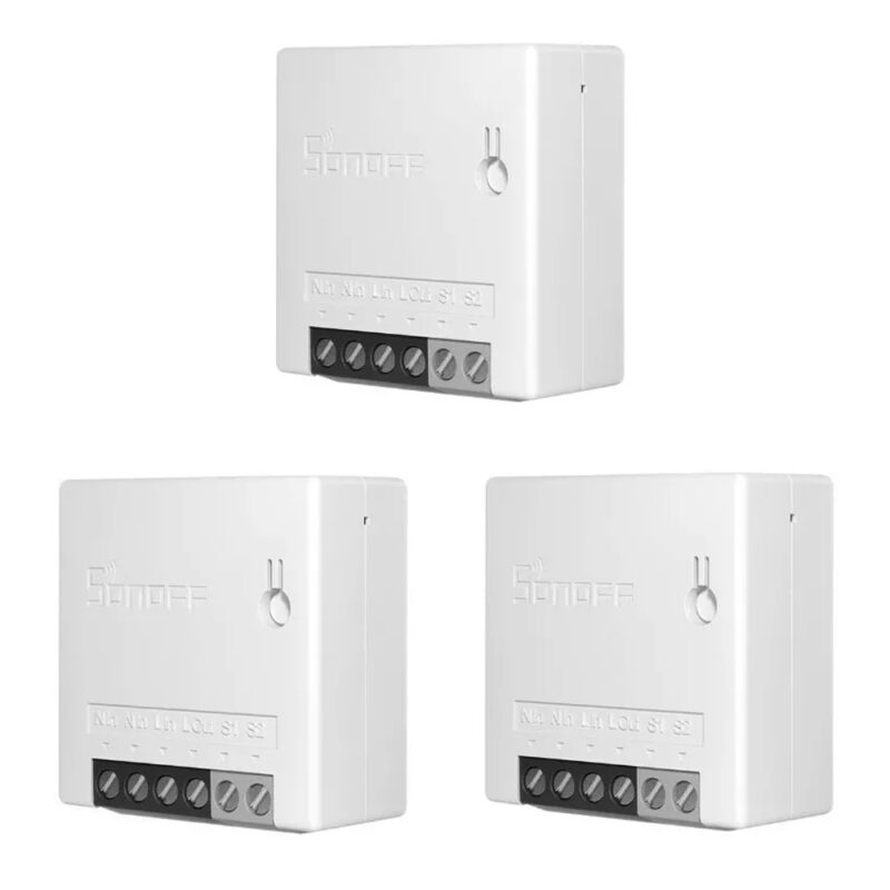 Interruptor Sonoff Mini R2 Casa Inteligente Automação Residencial 3un (K3-4606)