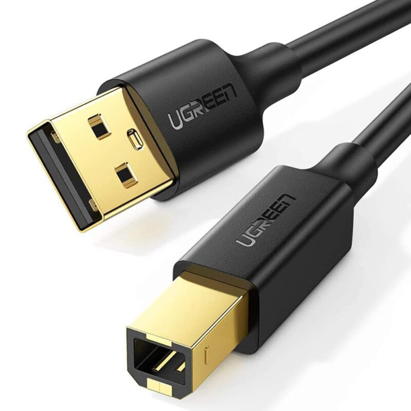 Cabo Impressora  Usb 2.0 Ugreen para Bm 2 Metros Preto