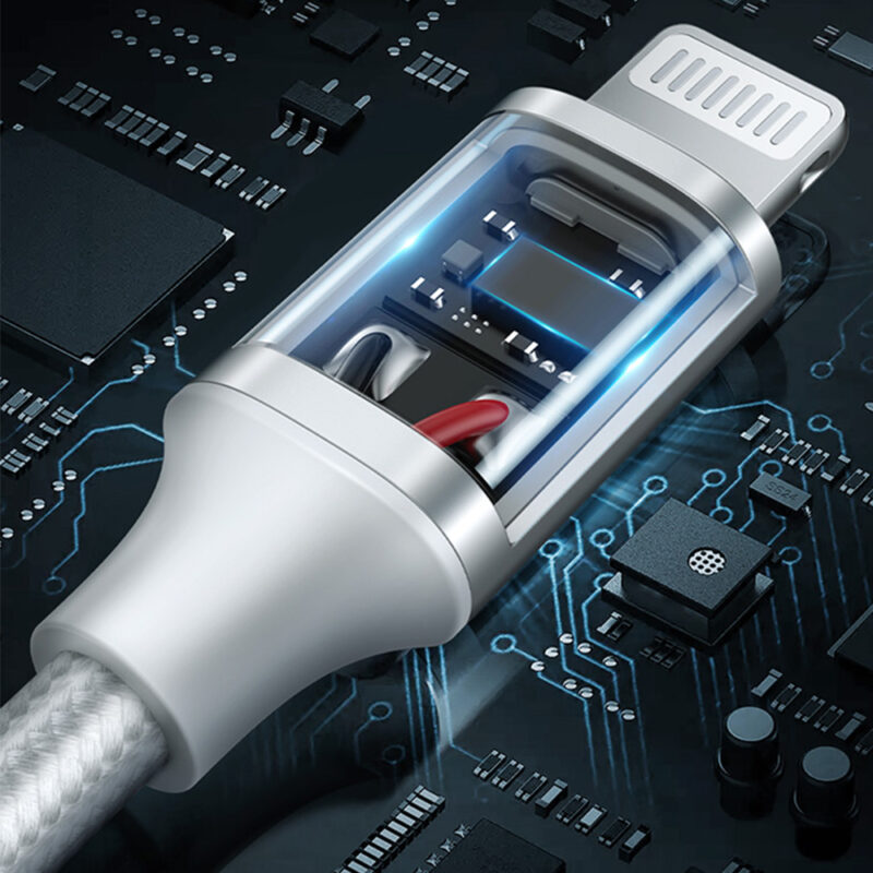 Cabo de Dados Ugreen Usb Tipo A p Lightning 1M Cert. MFi