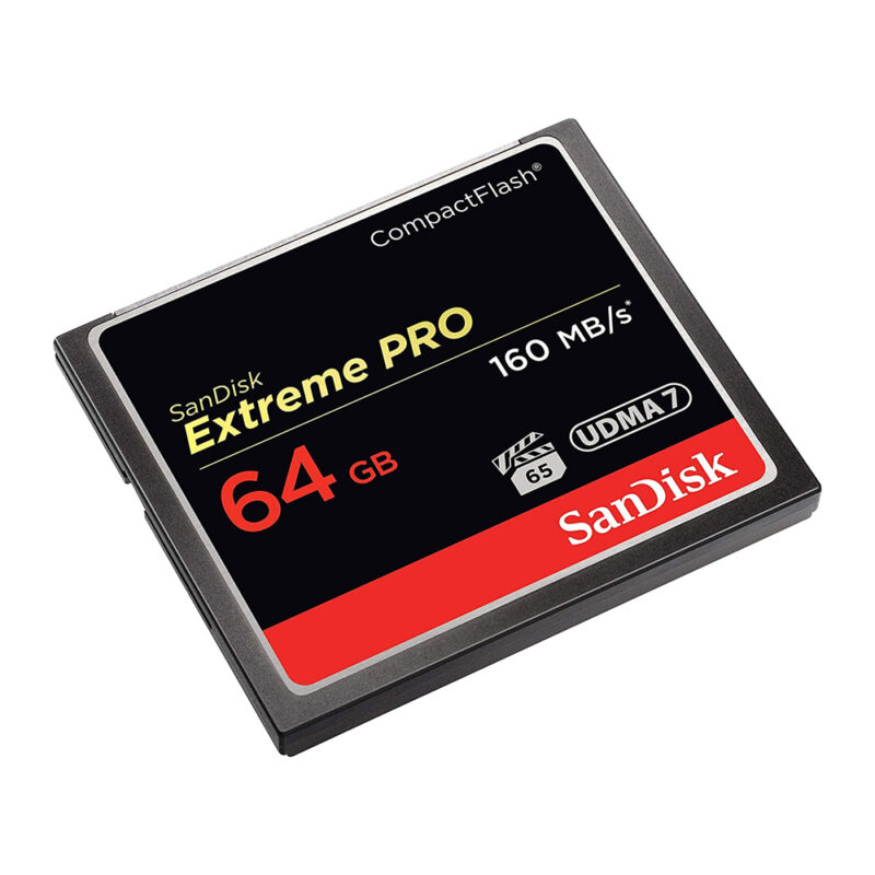 Cartão Memória CompactFlash 64gb Sandisk Extreme Pro 160Mbs