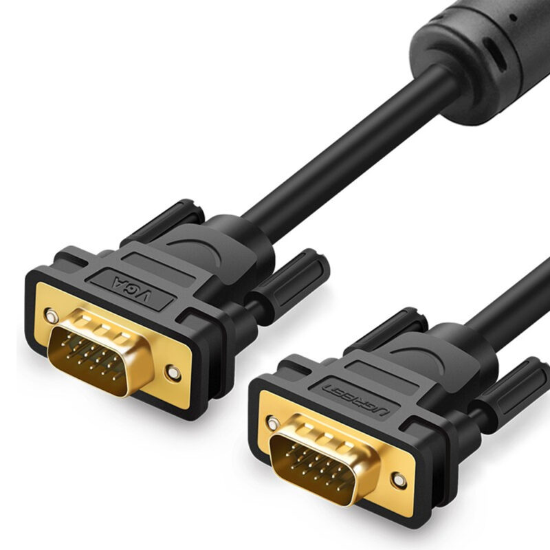 UGREEN VGA Male to Male Cable 2m (Black) 11646