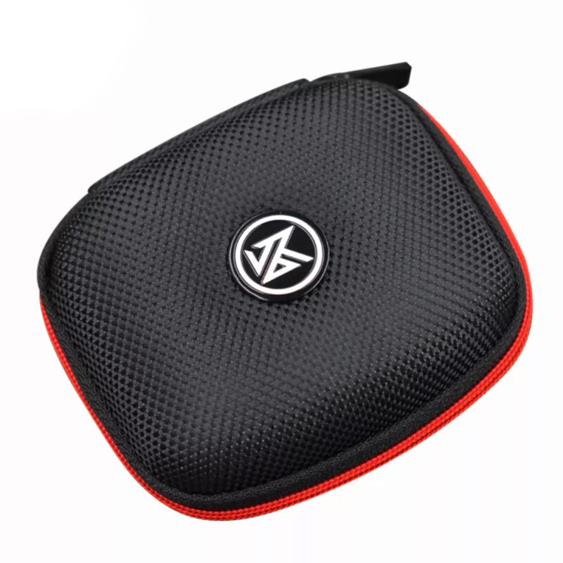 Case Bag Estojo Kz Portátil para Fone Ouvido Preto