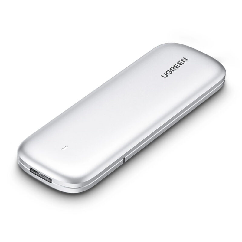 Case Externa Ssd Ngff M.2 B-key Ugreen Usb 3.0 Prata
