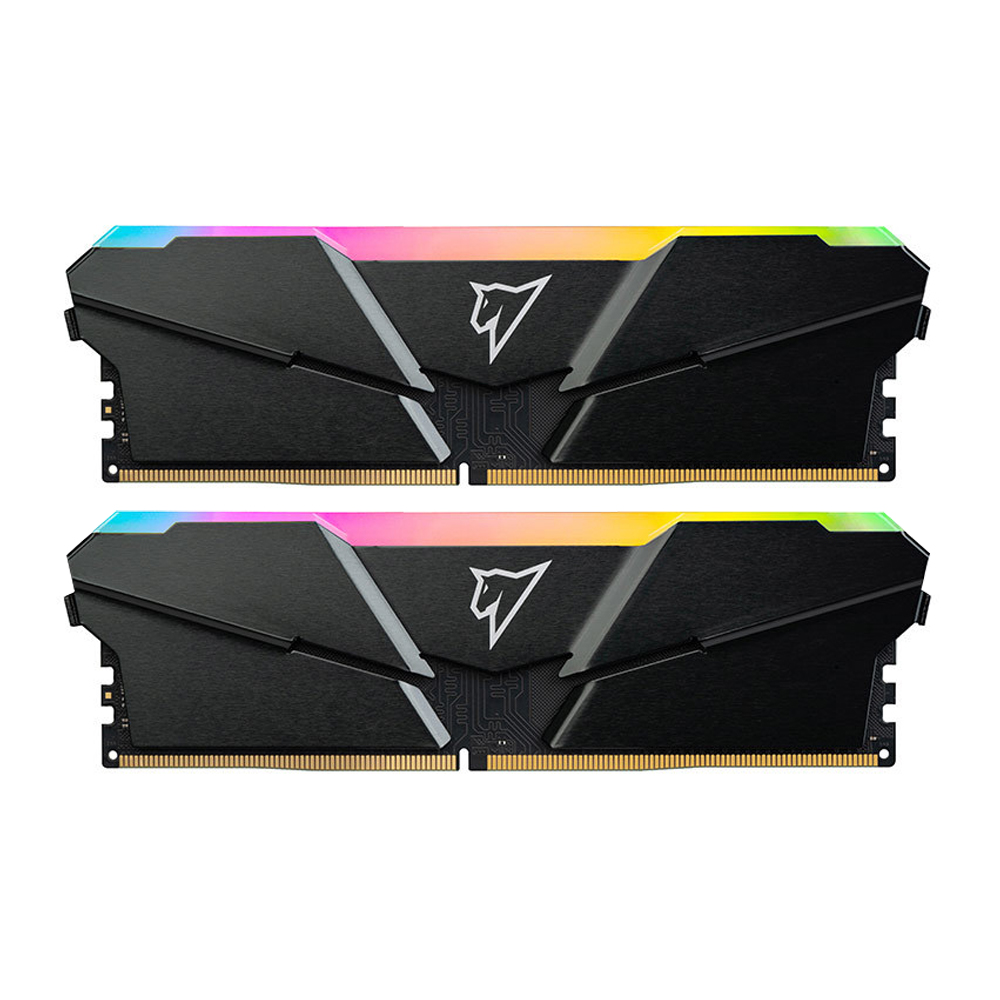 Netac shadow RGB DDR4-3200 32gb (16gb x 2) C16 Grey NTSRD4P32DP-32E NSREU1BD4323200LS8DP