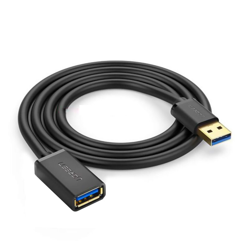 Cabo Extensão Ugreen Usb 3.0 para Usb A Fêmea 5Gbps 1 Metro