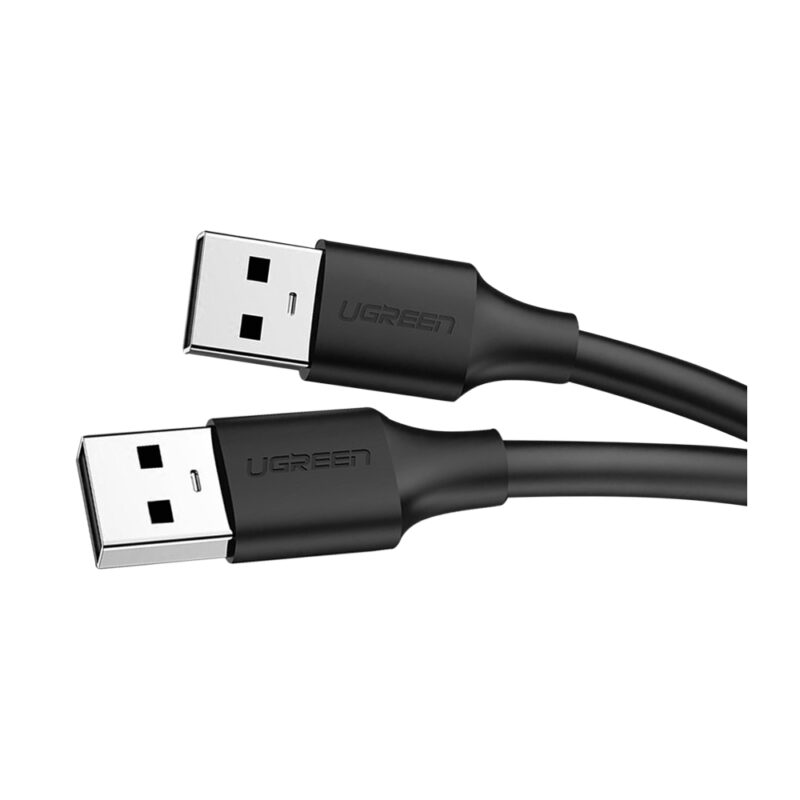 Cabo de Dados Ugreen Usb 2.0 Tipo A Macho 2 Metros Preto