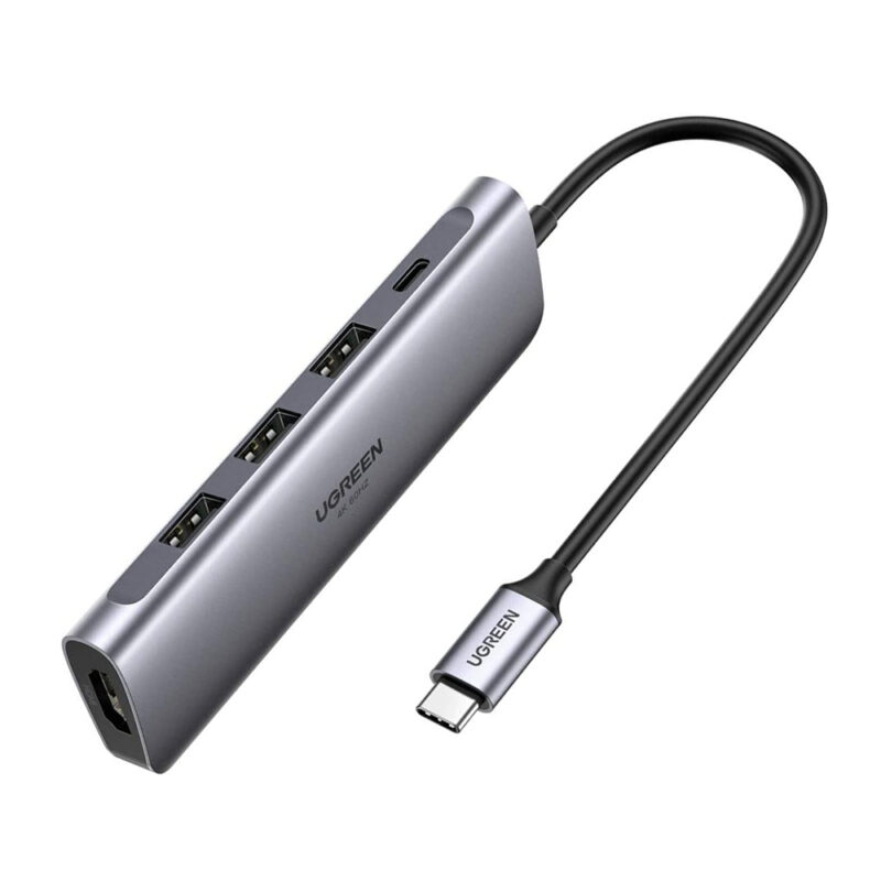 UGREEN USB-C Multifunction Adapter (Space Gray) 70495