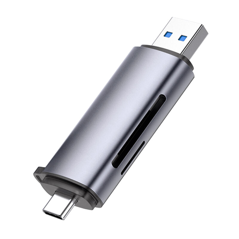 Adaptador Ugreen Cm184 Usb TipoC e A para Micro Sd e SD