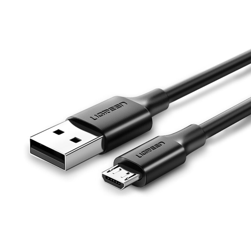 Cabo Usb 2.0 para Micro Usb Ugreen Macho 1.5 Metros Preto
