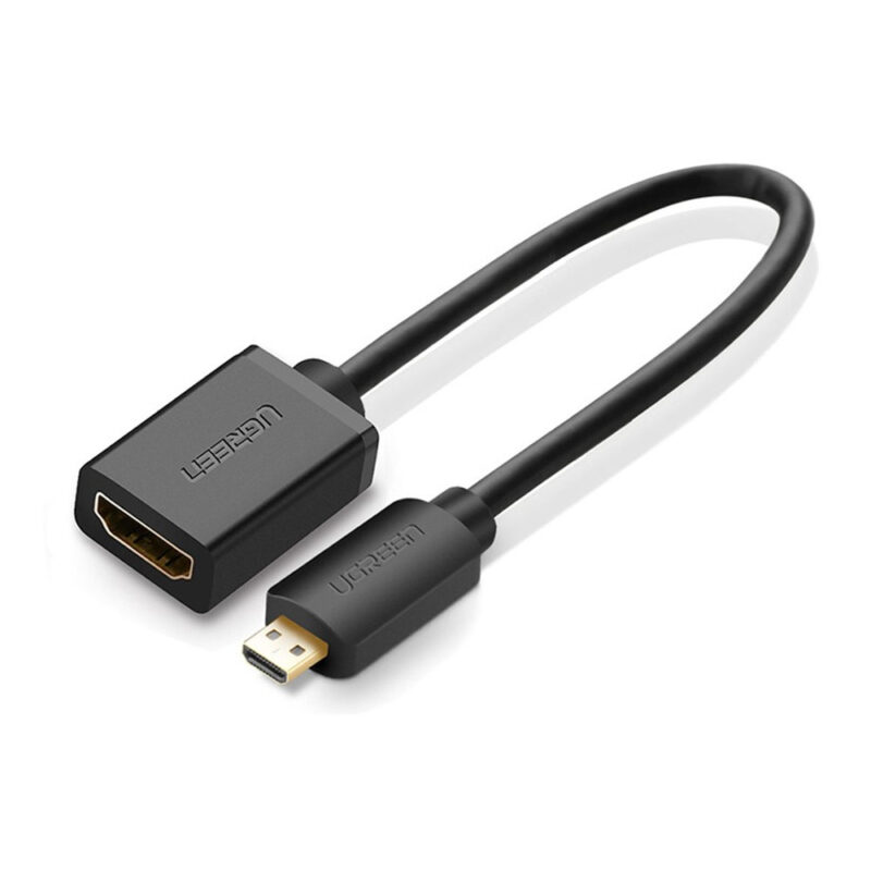 Cabo Adaptador Micro Hdmi para Hdmi Ugreen 22cm Preto