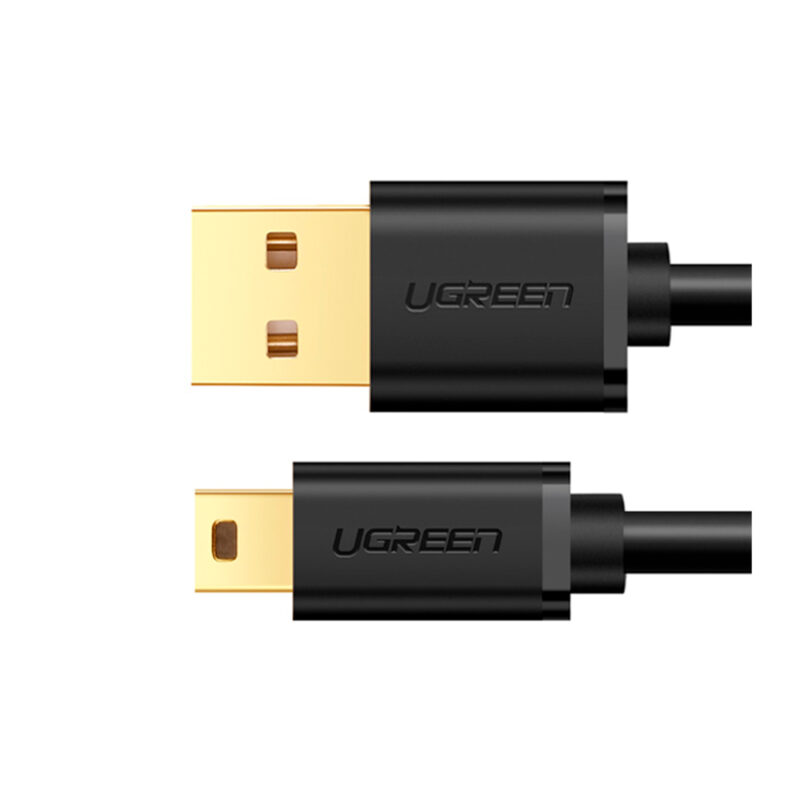 Cabo de Dados Ugreen Us132 Usb 2.0 p Mini Usb 5 Pinos 1.5m