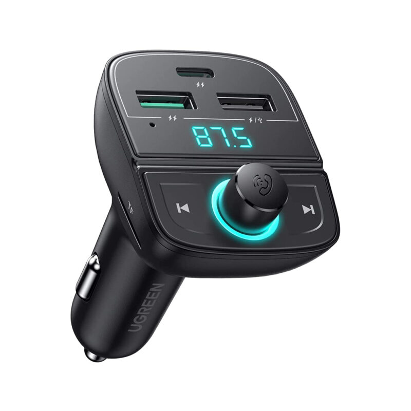 Transmissor Bluetooth 5.0 Ugreen p Usb A/Tipo C e Micro Sd