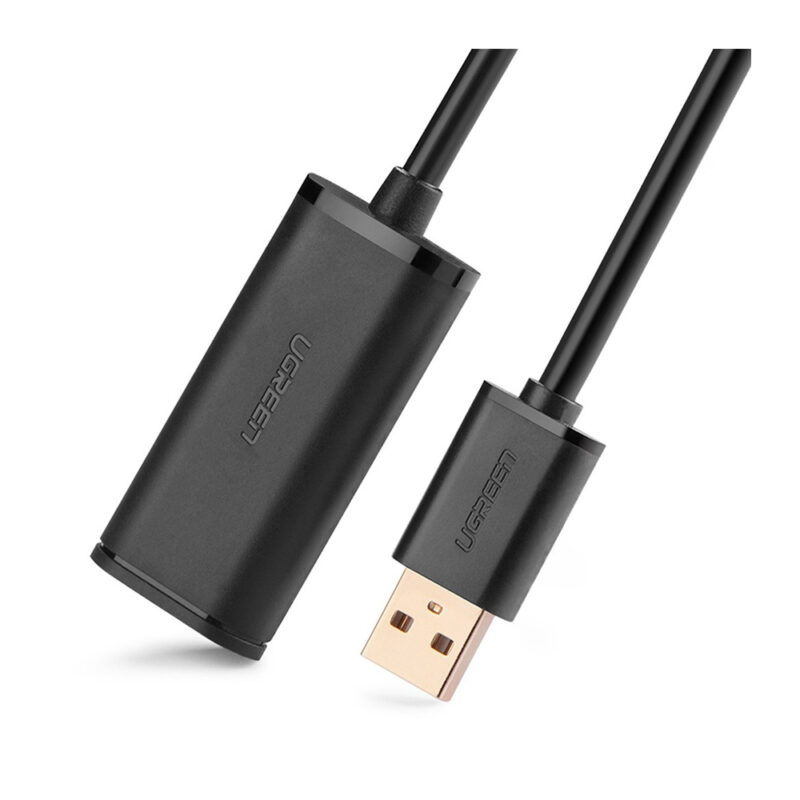 Cabo Extensor Ativo Ugreen Usb 2.0 Macho Fêmea 20Metros