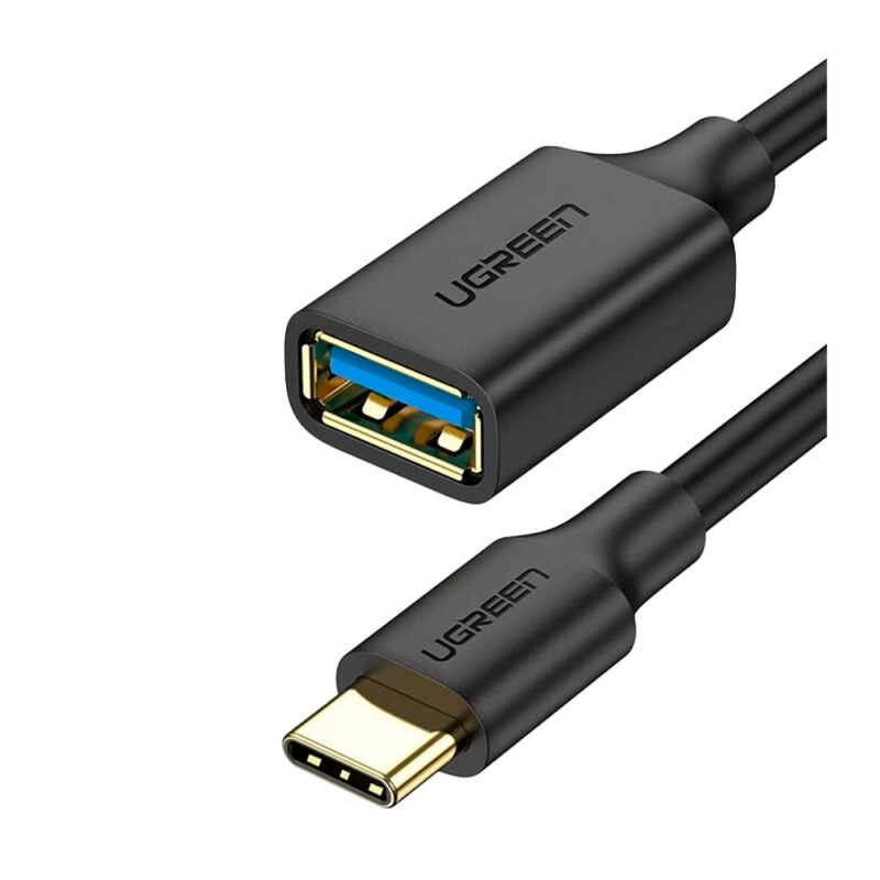 Cabo De Dados Ugreen Us154 Usb Tipo C P Usb 3.0 Fêmea 15cm