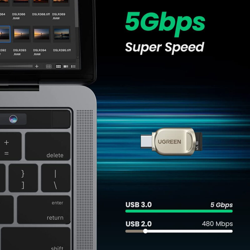 Adaptador Ugreen CM331 Usb Tipo C para Cartão Micro Sd