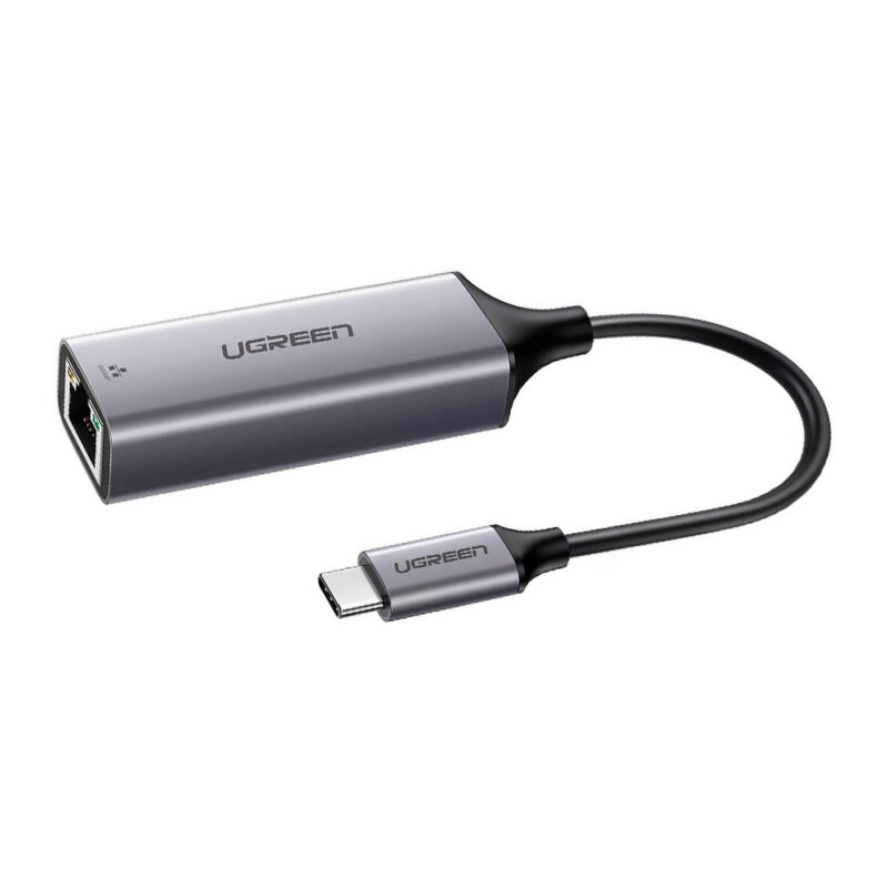 Adaptador Ugreen Usb Tipo C Macho para Rj45 Ethernet 1000Mbs
