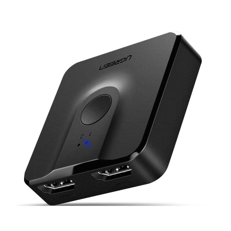 Adaptador Switch Splitter Ugreen Divisor Hdmi 2em1 4k/60Hz
