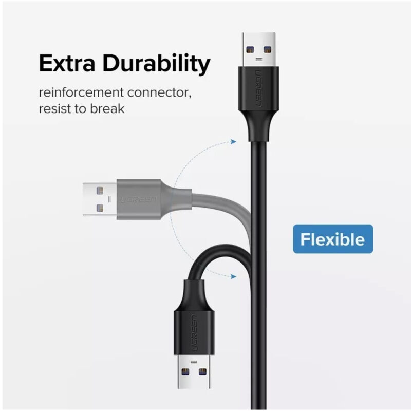 Cabo Extensor Usb 2.0 Ugreen Tipo A Macho para Fêmea 1.5M