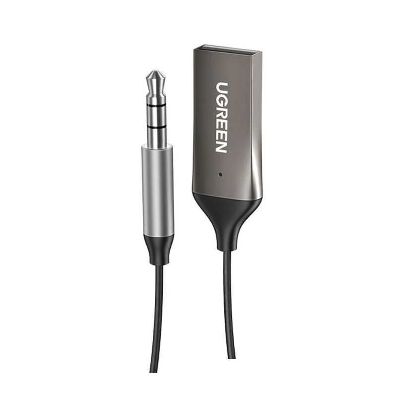 Receptor Áudio Bluetooth 5.0 Ugreen Conector 3.5mm p Carro