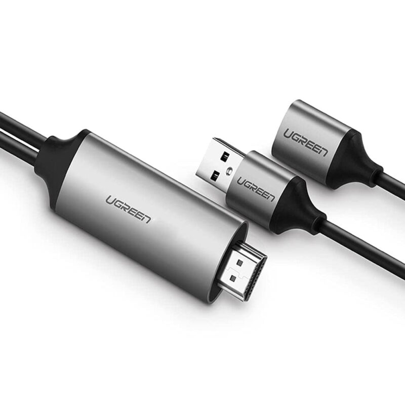 Cabo Adaptador AV Ugreen Usb para Hdmi Macho Vídeo 1080p