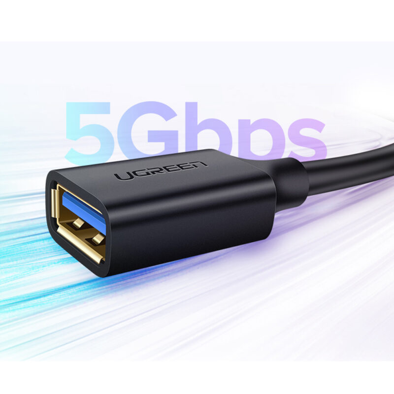 Cabo Extensor Usb 3.0 Ugreen Macho Fêmea Extensão 1.5 Metros