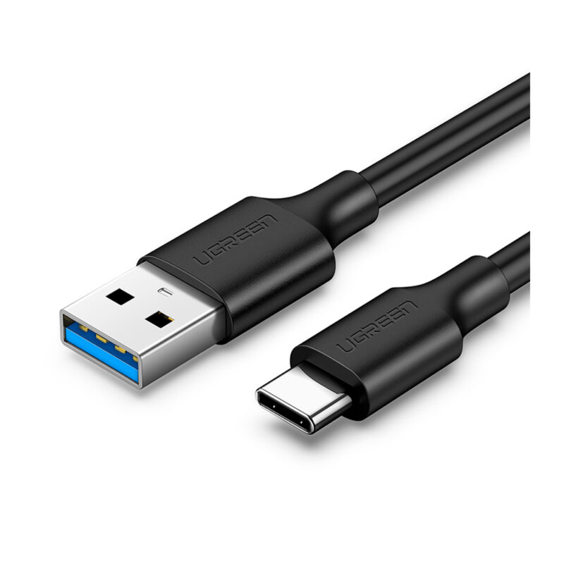 Cabo de Dados Ugreen Us184 Usb 3.0 p Usb Tipo C 2M Preto
