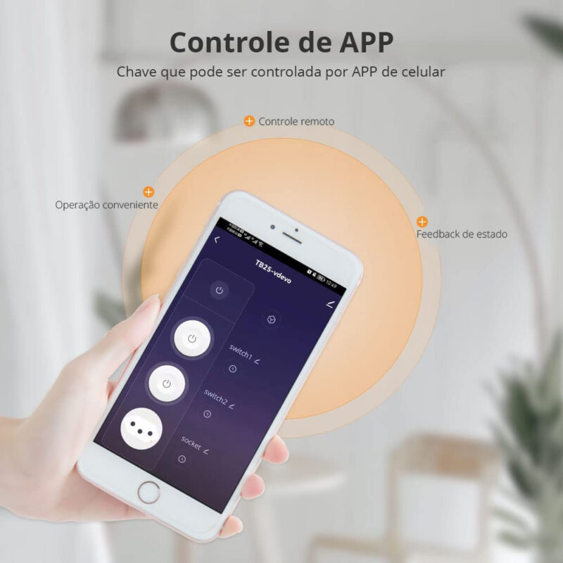 Interruptor Tomada Wifi Zemismart Tuya Tb25 Casa Inteligente