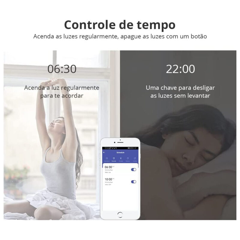 Interruptor Tomada Wifi Zemismart Tuya Tb25 Casa Inteligente