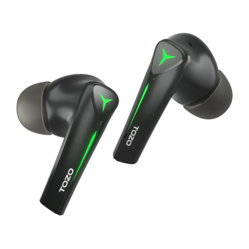 Fone Ouvido In-Ear Tozo G1s Gaming Pods Bluetooth 5.3 Preto