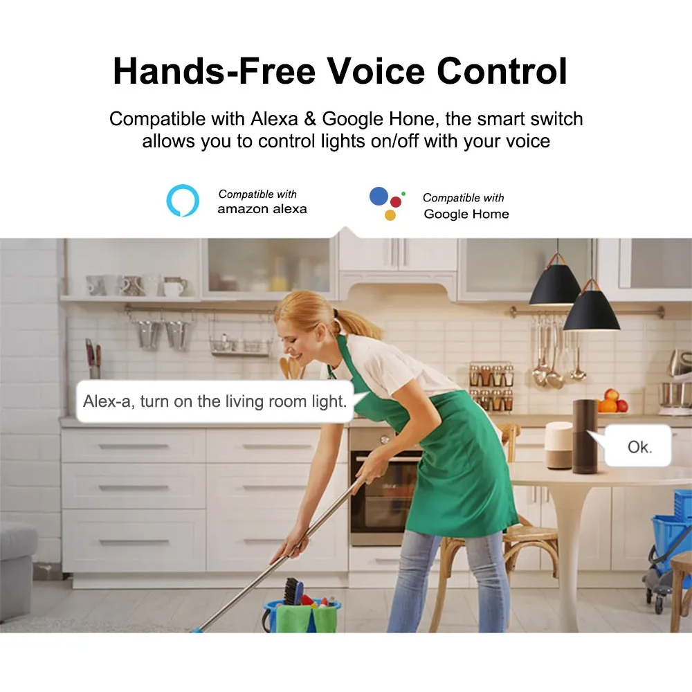 Interruptor Inteligente Sonoff T0us3c Alexa Google Automação