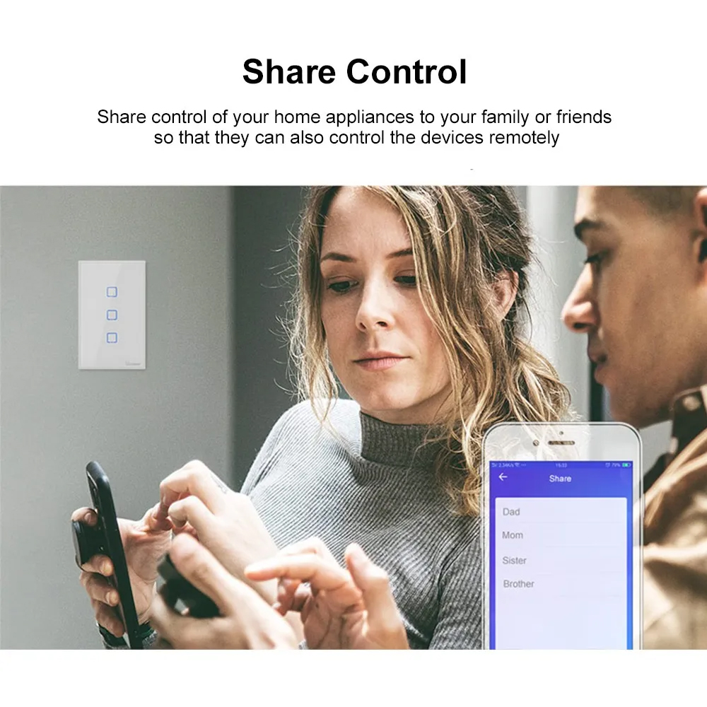 Interruptor Inteligente Sonoff T0us3c Alexa Google Automação