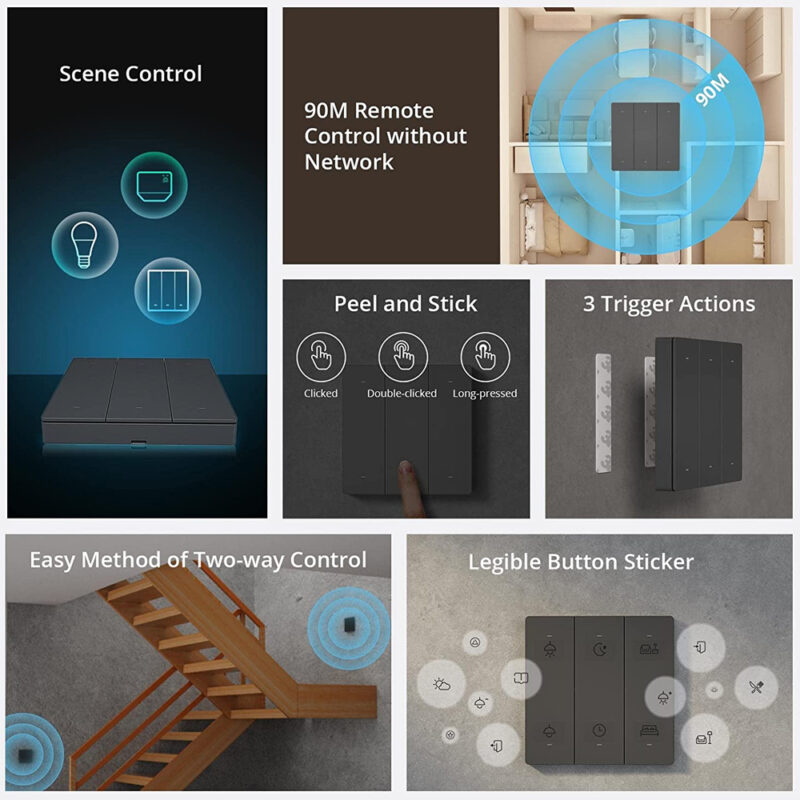Controlador Cena Inteligente Sonoff R5 Automação Residencial
