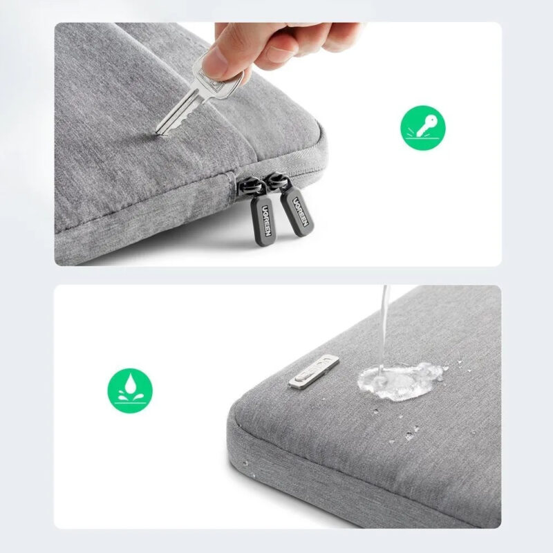 Bolsa Portátil Ugreen para Notebook de 13 a 13,9 pol Cinza
