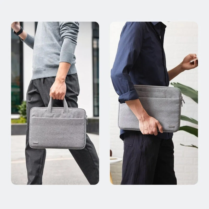 Bolsa Portátil Ugreen para Notebook de 13 a 13,9 pol Cinza