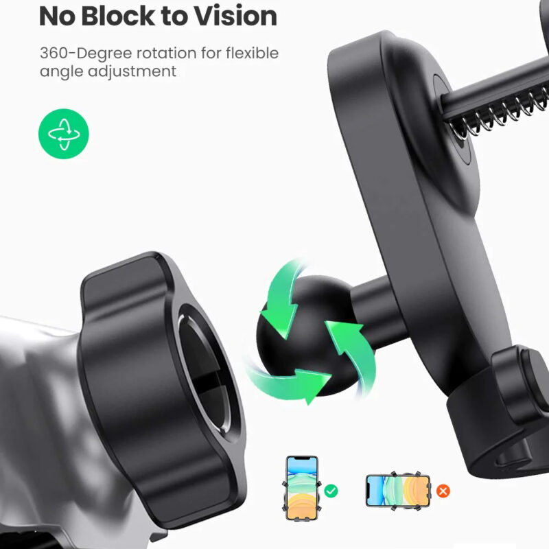 UGREEN Gravity Phone Holder for Car with Hook 80871