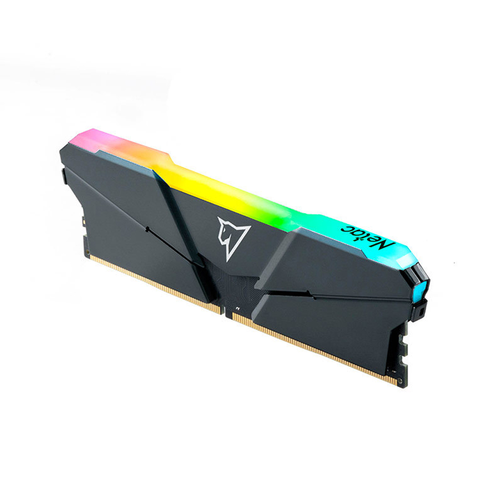 Netac shadow RGB DDR4-3200 32gb (16gb x 2) C16 Grey NTSRD4P32DP-32E NSREU1BD4323200LS8DP