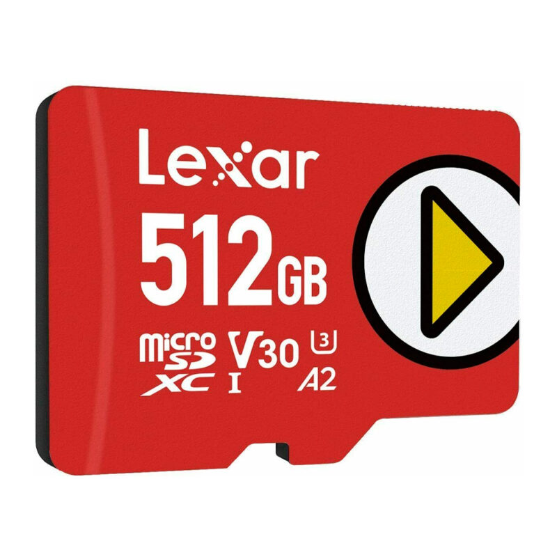Cartão Memória Lexar Micro Sdxc 512GB Play 150Mbs