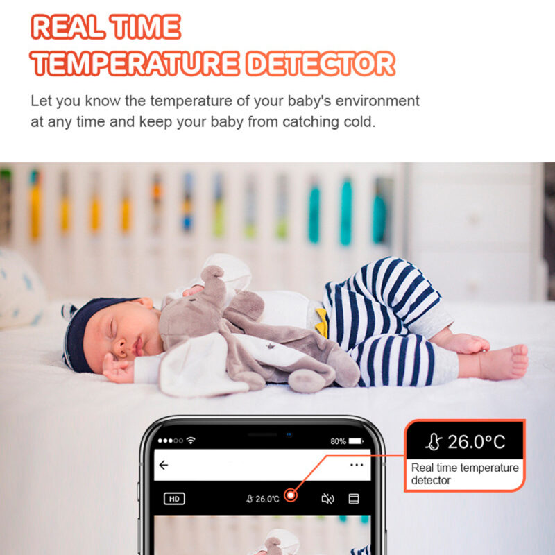 Baby monitor model : tv-bmk520-2mp-xm , 4,3'' lcd