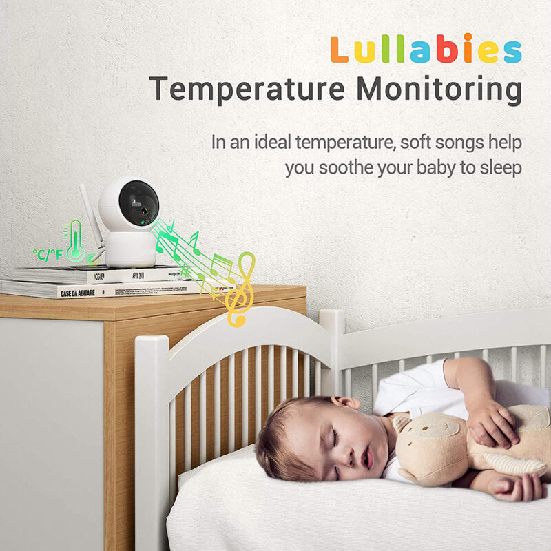 Baby monitor model : tv-bm308-5a-2mp-xm(1-1) 5''LCD