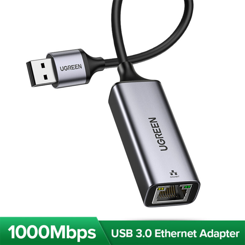 Adaptador de Rede Ugreen Cm209 Usb 3.0 p Rj45 Ethernet