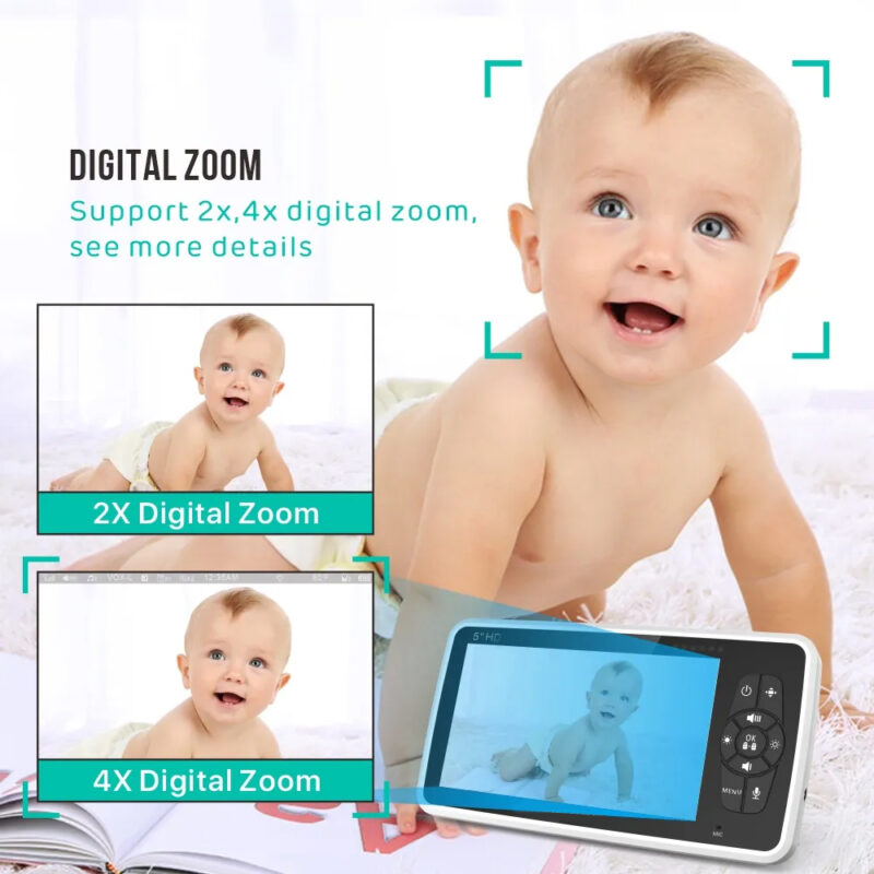 Baby monitor  modelo SM51  - 5''pol