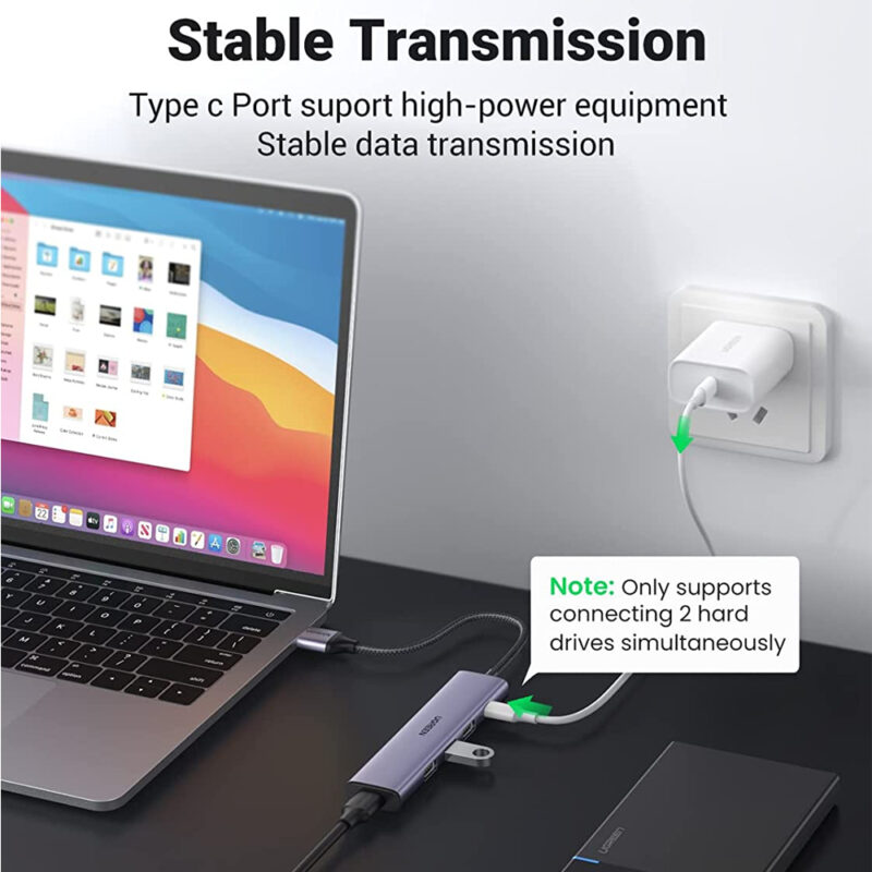 UGREEN USB 3.0 to 4*USB 3.0 Hub CM473 20805