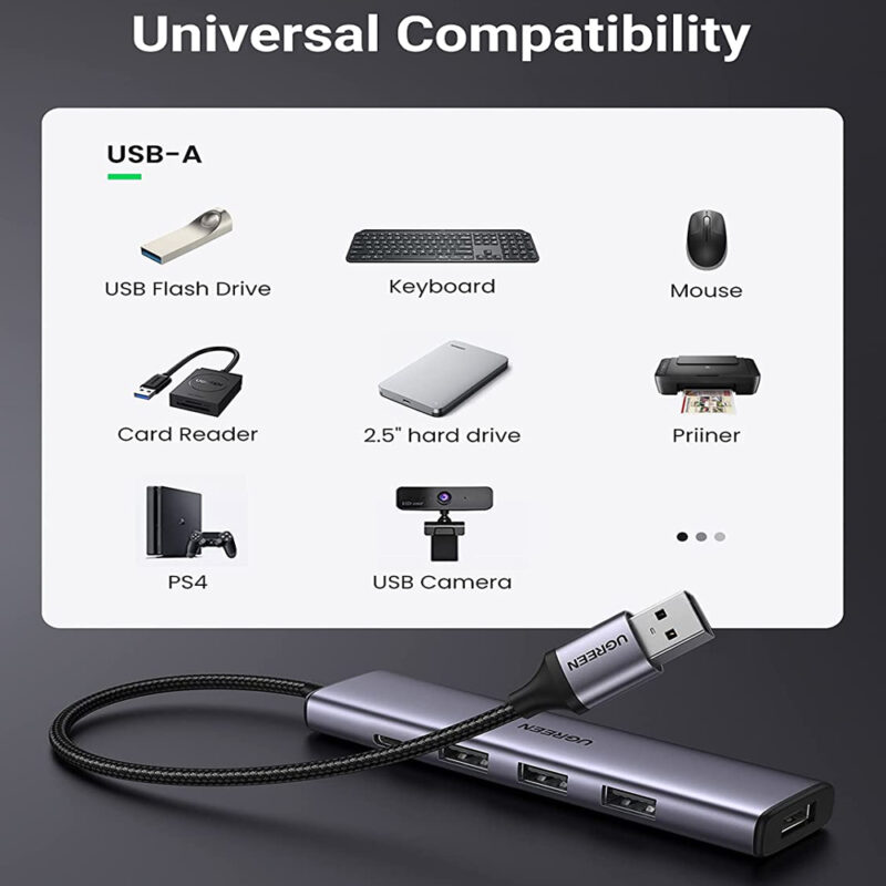 UGREEN USB 3.0 to 4*USB 3.0 Hub CM473 20805