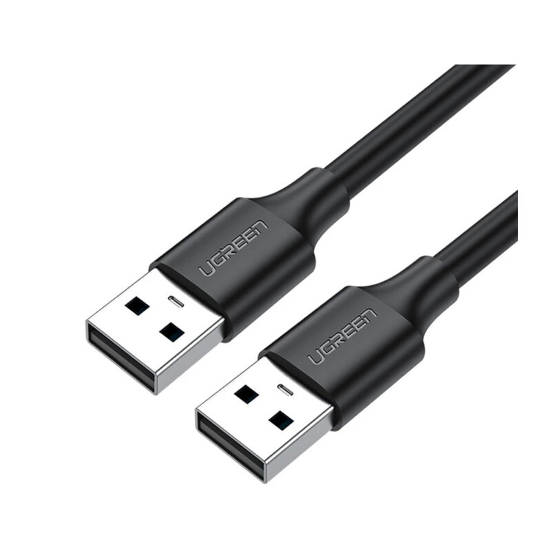 Cabo de Dados Ugreen Usb 2.0 Tipo A Macho 2 Metros Preto