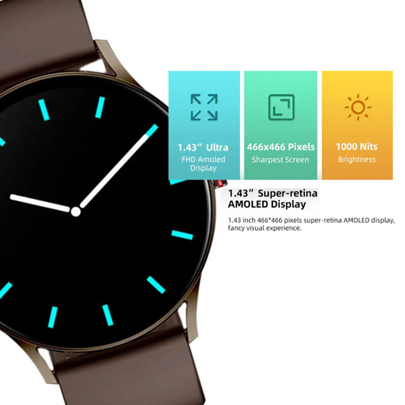 Imiki TG1 Smart Watch Brown