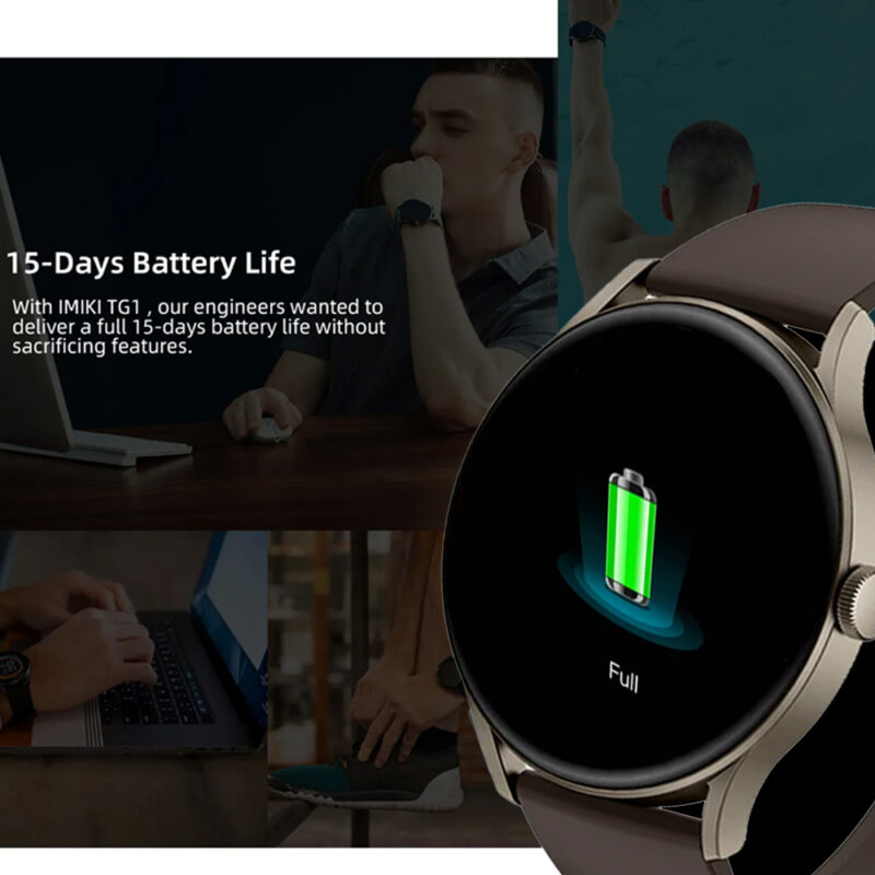 Imiki TG1 Smart Watch Brown