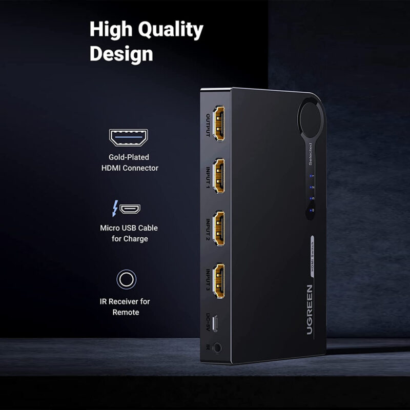 UGREEN HDMI 3X1 Switch 40234