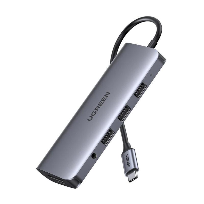 Adaptador Multiportas Usb-C Ugreen 10 em 1 Cinza Espacial