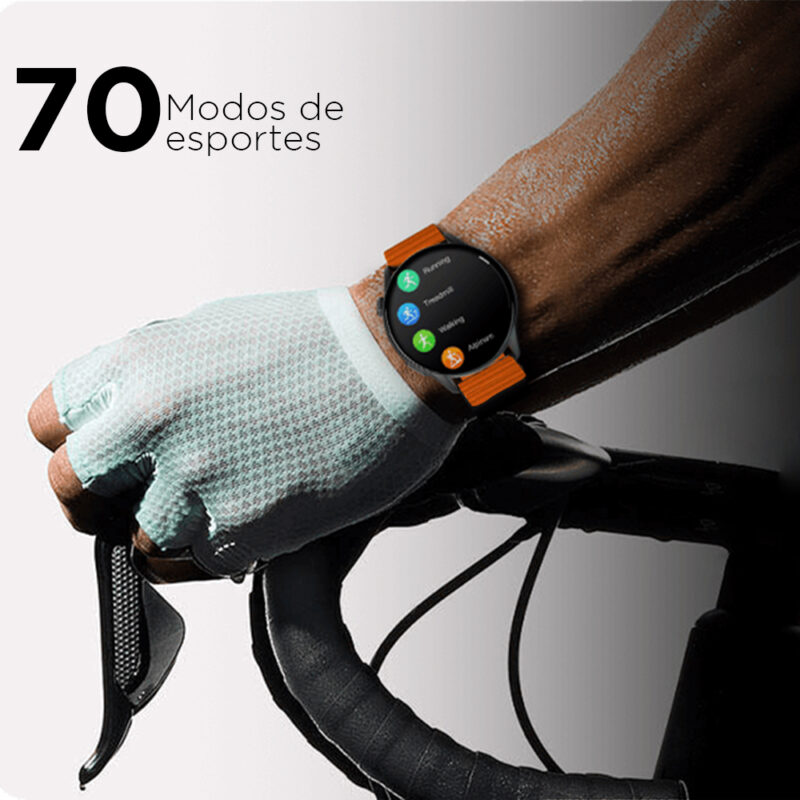 Relógio Smartwatch Kieslect Kr Pro Tela 1.43pol faz Chamadas