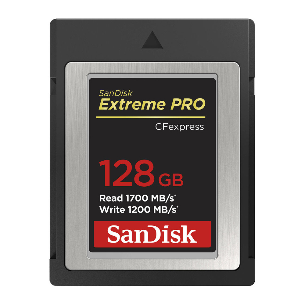 Cartão de Memória Sandisk 128gb CfExpress Tipo B 1700Mbs